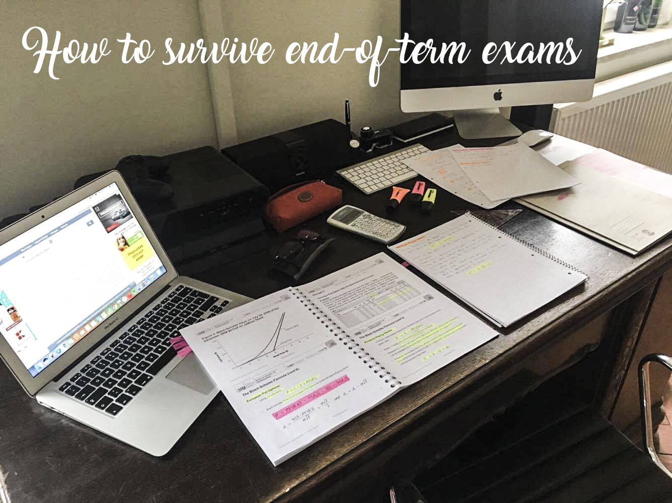 How to survive end-of-term exams